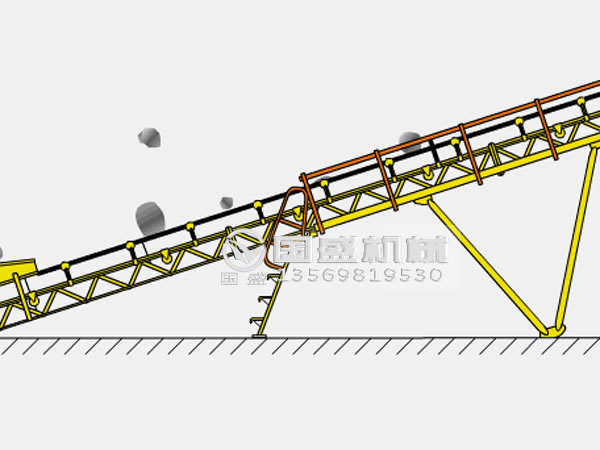 輸送機(jī)皮帶托輥支架 輸送機(jī)皮帶托輥支架